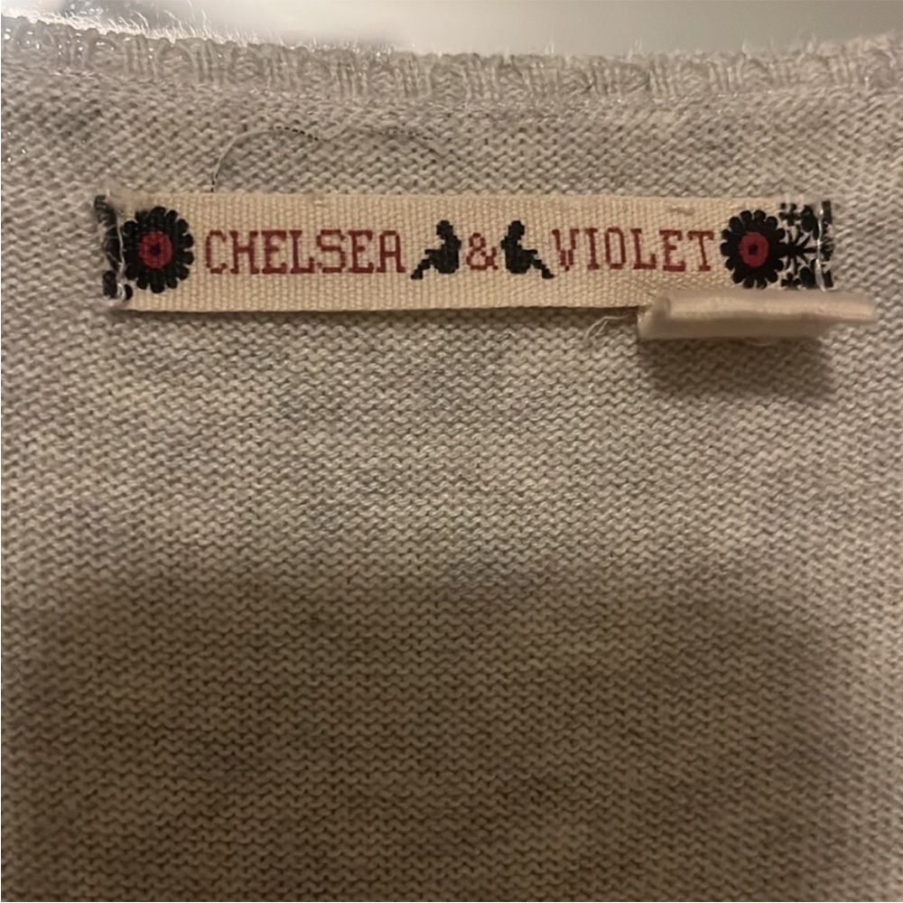 🎂Chelsea & Violet - Gray Sweater Dress - L - Picture 6 of 6